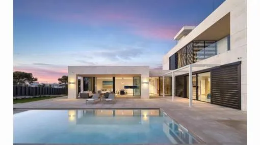 New mediterranean contemporary style villa in Puig de Ros New mediterranean contemporary style villa in Puig de Ros